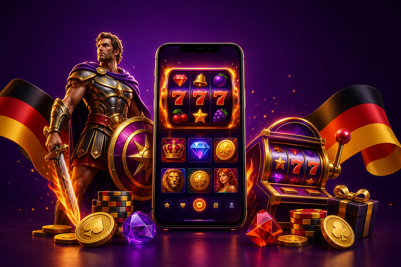 HitnSpin App auf dem Smartphone – mobiles Casino für Spieler in Deutschland