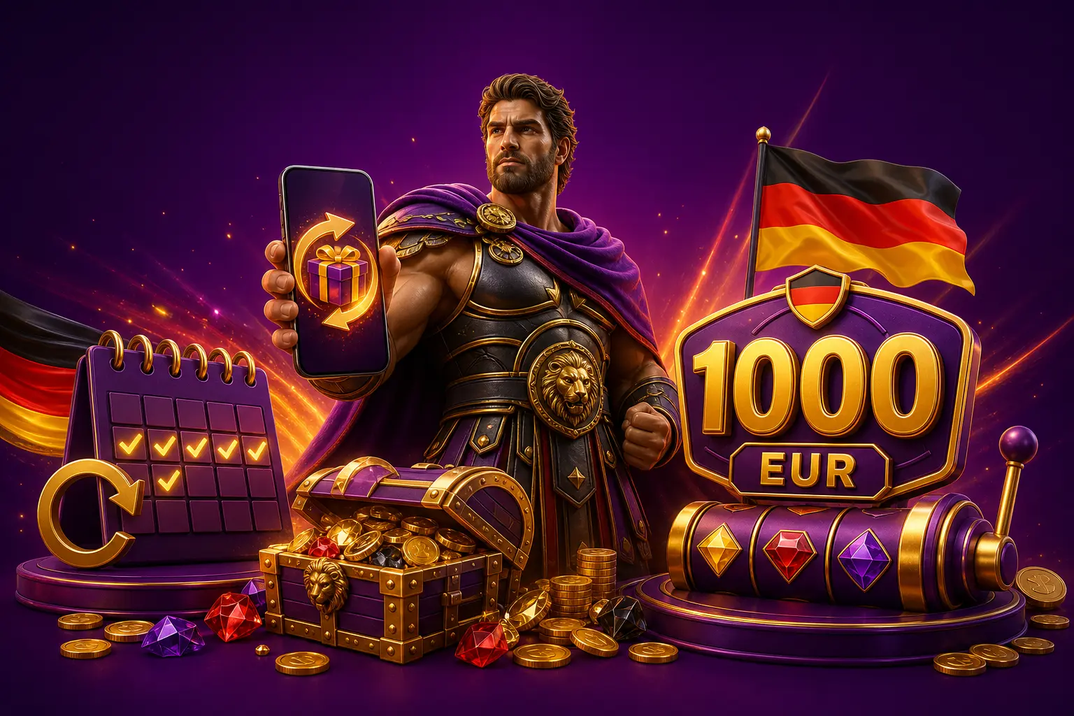 HitnSpin wöchentlicher Reload in der mobilen App bis 1000 Euro für Spieler in Deutschland