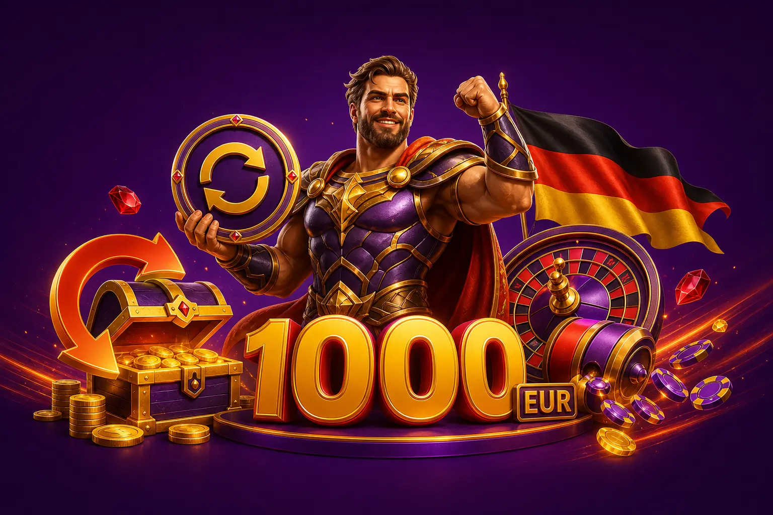 HitnSpin wöchentlicher Reload bis 1000 Euro und Freispiele für Spieler in Deutschland